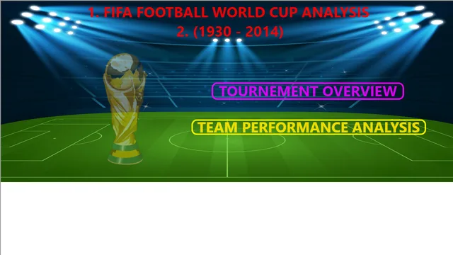 Fifa Football World Cup Dashboard — Marketing dashboard in Power BI