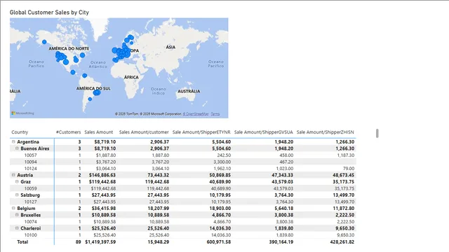 GlobalShipping — dashboard de Logística em Power BI