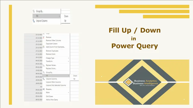 FillUp FillDown — dashboard de Governança BI em Power BI