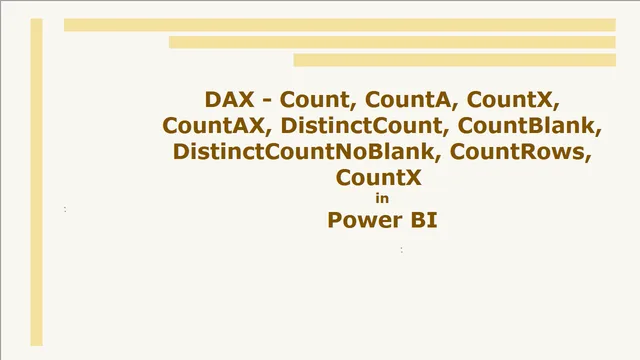 गिनती — Power BI में Governança BI डैशबोर्ड