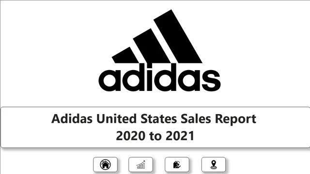 AdidasSalesReport — panel de Ventas en Power BI