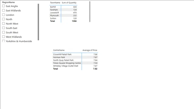 Power BI - question 8-Best thing since slicer bread — dashboard de Operações em Power BI