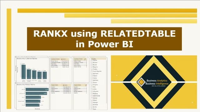 Related Table का उपयोग करके रैंकिंग — Power BI में Governança BI डैशबोर्ड