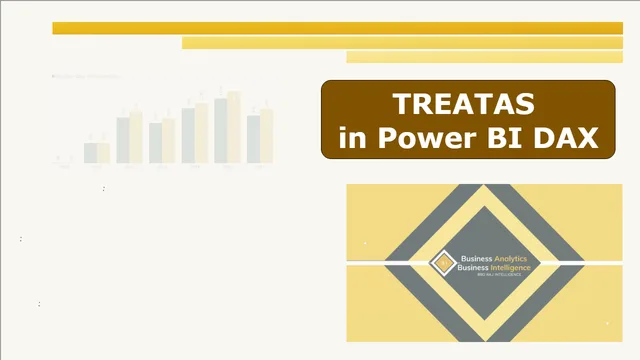 Power BI में Treatas Dax — Power BI में Governança BI डैशबोर्ड