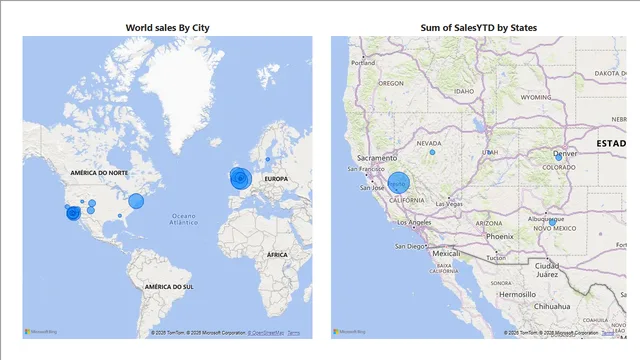 Assignment 5- Visualisation — Power BI में Governança BI डैशबोर्ड