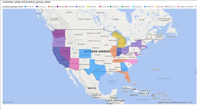ASM_Part1_report — dashboard de Operações em Power BI