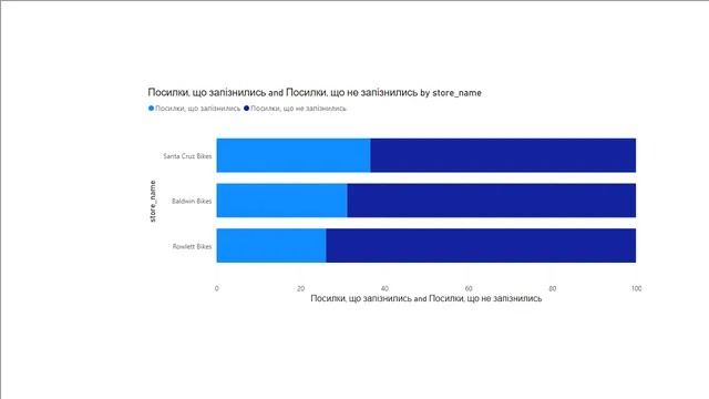 Bike Store Power BI Portfolio Project — tela Сторінка 3