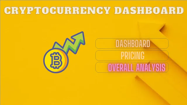 Cryptocurrency PBI Dashboard  — dashboard de Financeiro em Power BI