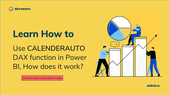 How to use CALENDARAUTO in Power BI — Power BI में Governança BI डैशबोर्ड