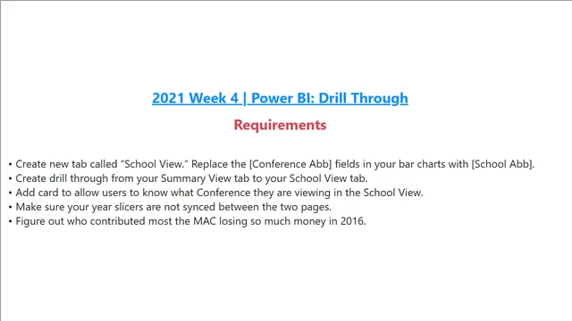 Drill Through — Governança BI dashboard in Power BI