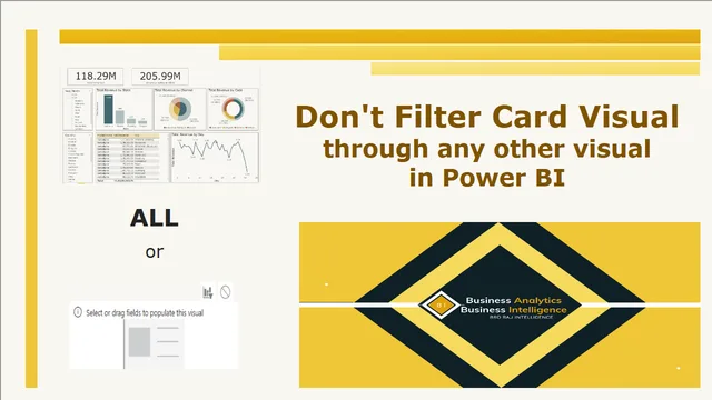 Card Filter — dashboard de Operações em Power BI
