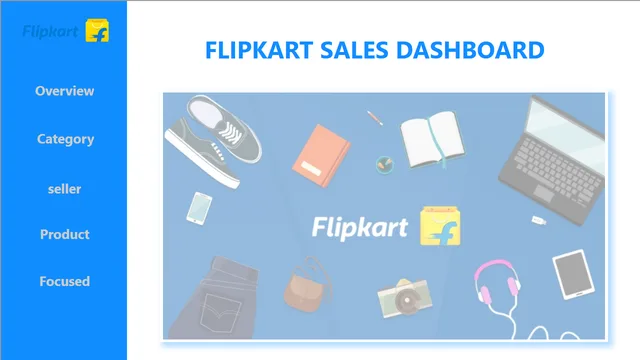 Flipkart_Sales_final_DashBoard — Sales dashboard in Power BI