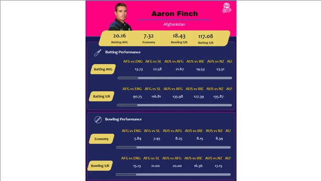 2022 T20 Cricket World Cup Dashboard- Best Final 11 — Marketing dashboard in Power BI