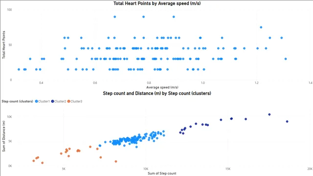 BI Dashboard for Physical Activity & Fitness Performance Insights — Healthcare dashboard in Power BI