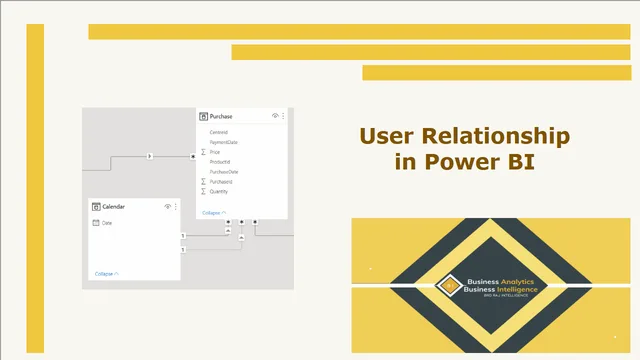 Advanced DAX - User Relationship — Operations dashboard in Power BI