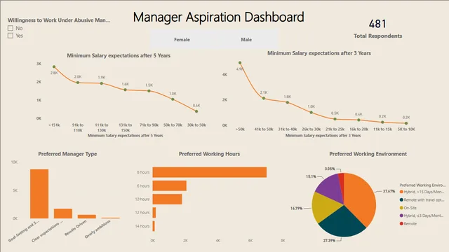 GenZ PowerBi dashboard — tela Page 2