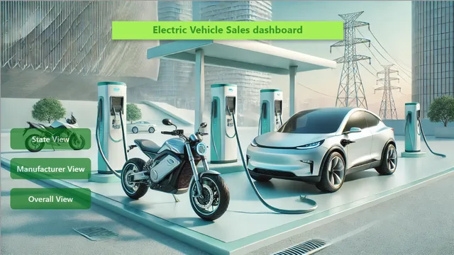 Electric Vehicle Sales Analysis Dashboard — dashboard de Operações em Power BI