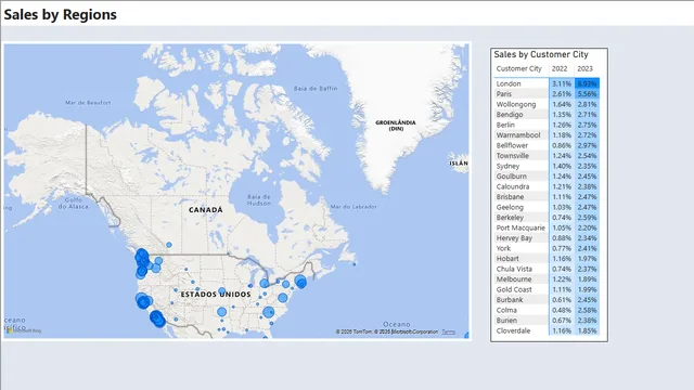 AdventureWorksproj-Portfolio — Operations dashboard in Power BI